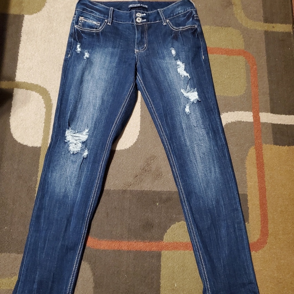 Womens Amethyst skinny jeans